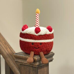 Jellycat Amuseable Cheri Cake - Rare Valentine’s Plush
